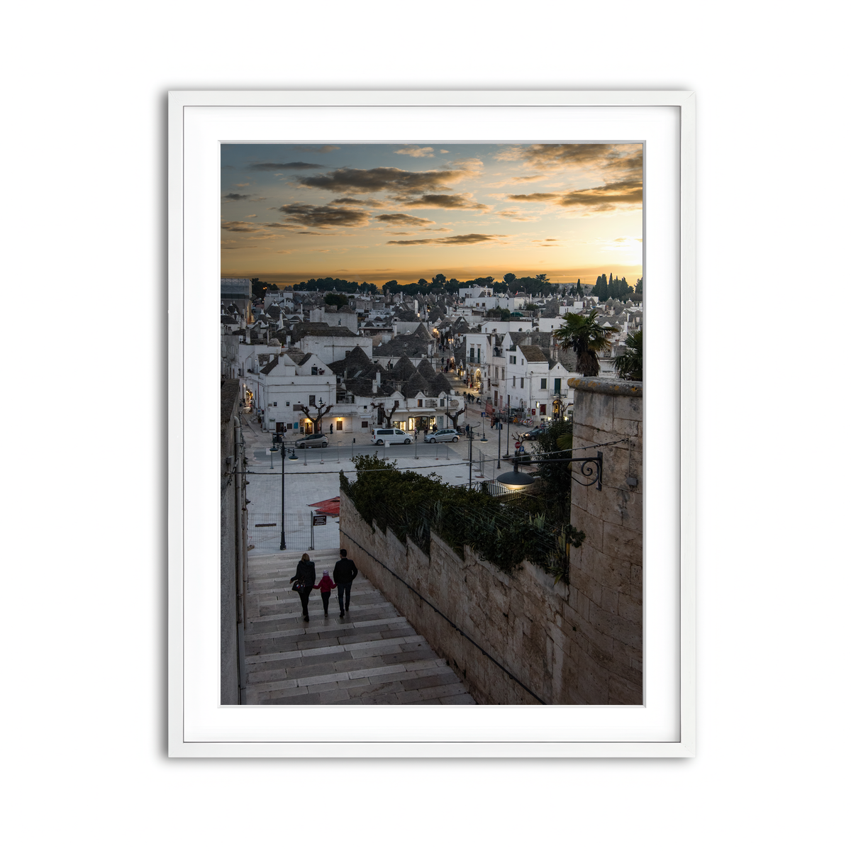 Framed Print 3x4 White