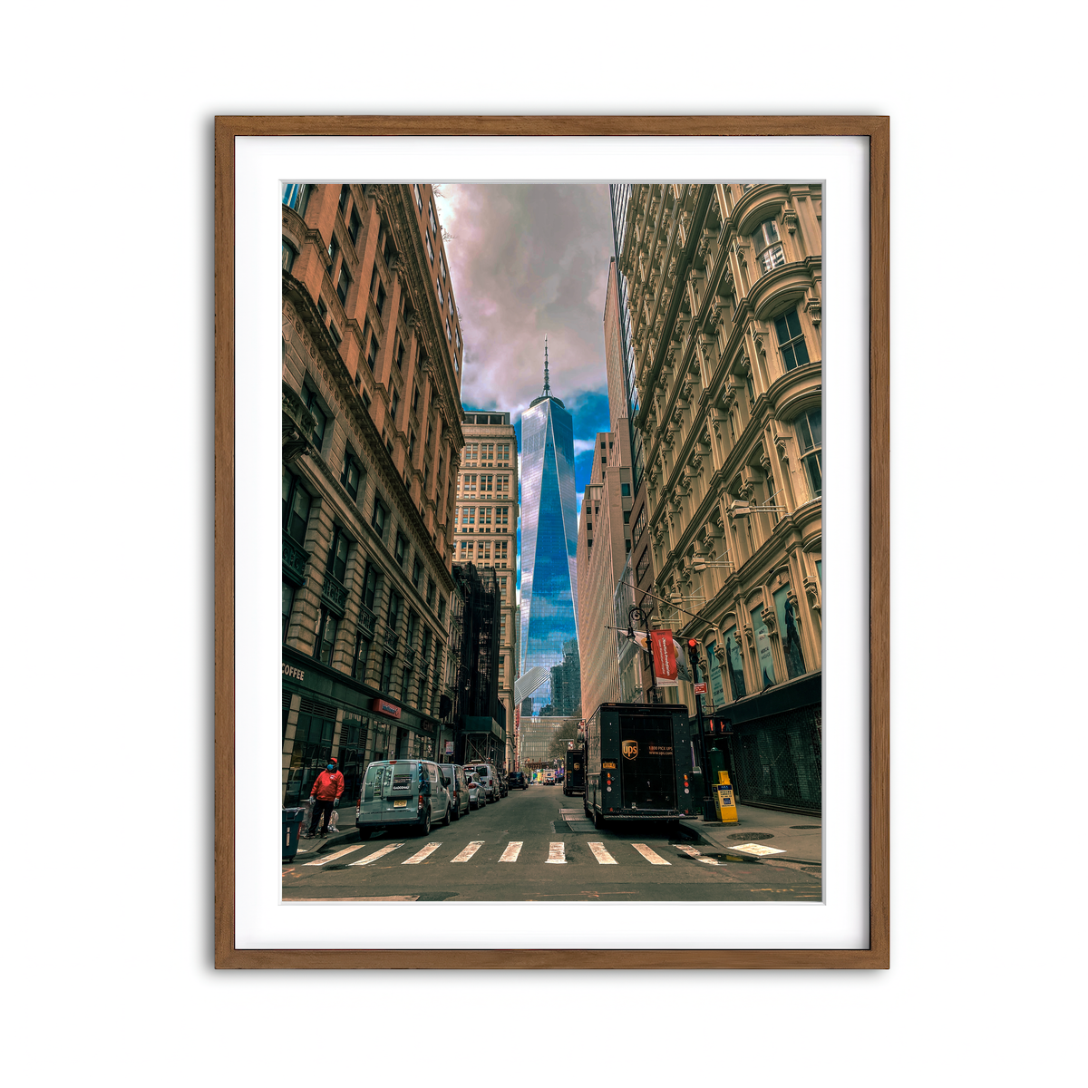 Framed Print 3x4 Walnut
