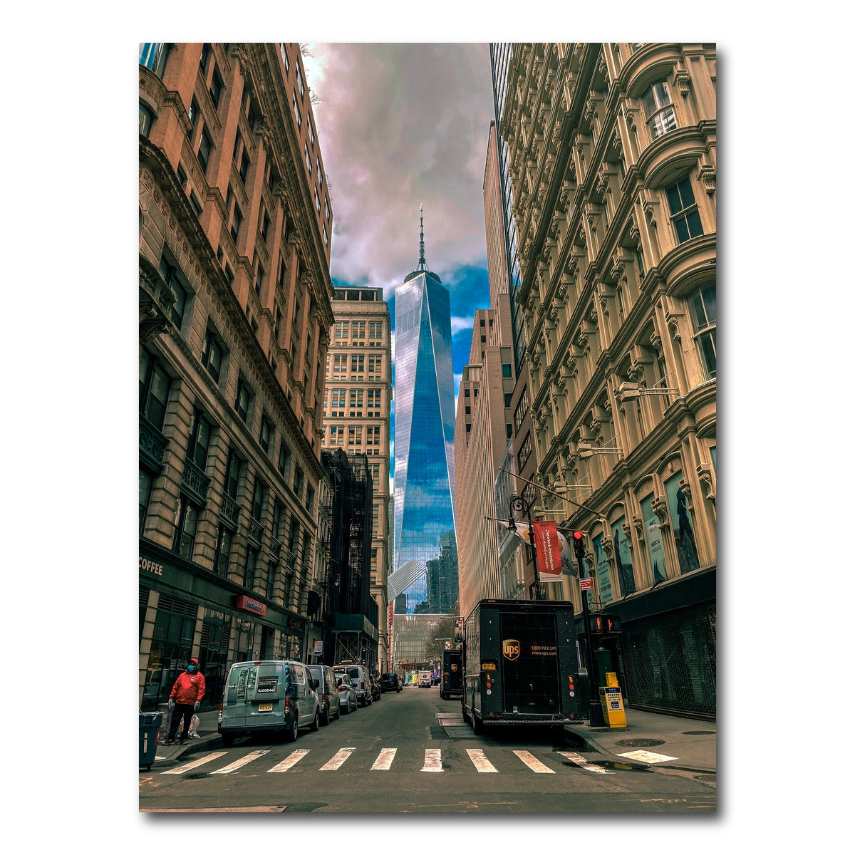 AUTO-MOCKUP WHITE | View of the World Trade Center | 1 Piece | Gallery Wrap Canvas | group=3x4