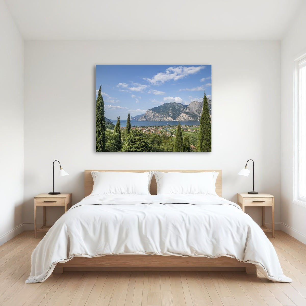 AUTO-MOCKUP ROOM | View to Lake Garda