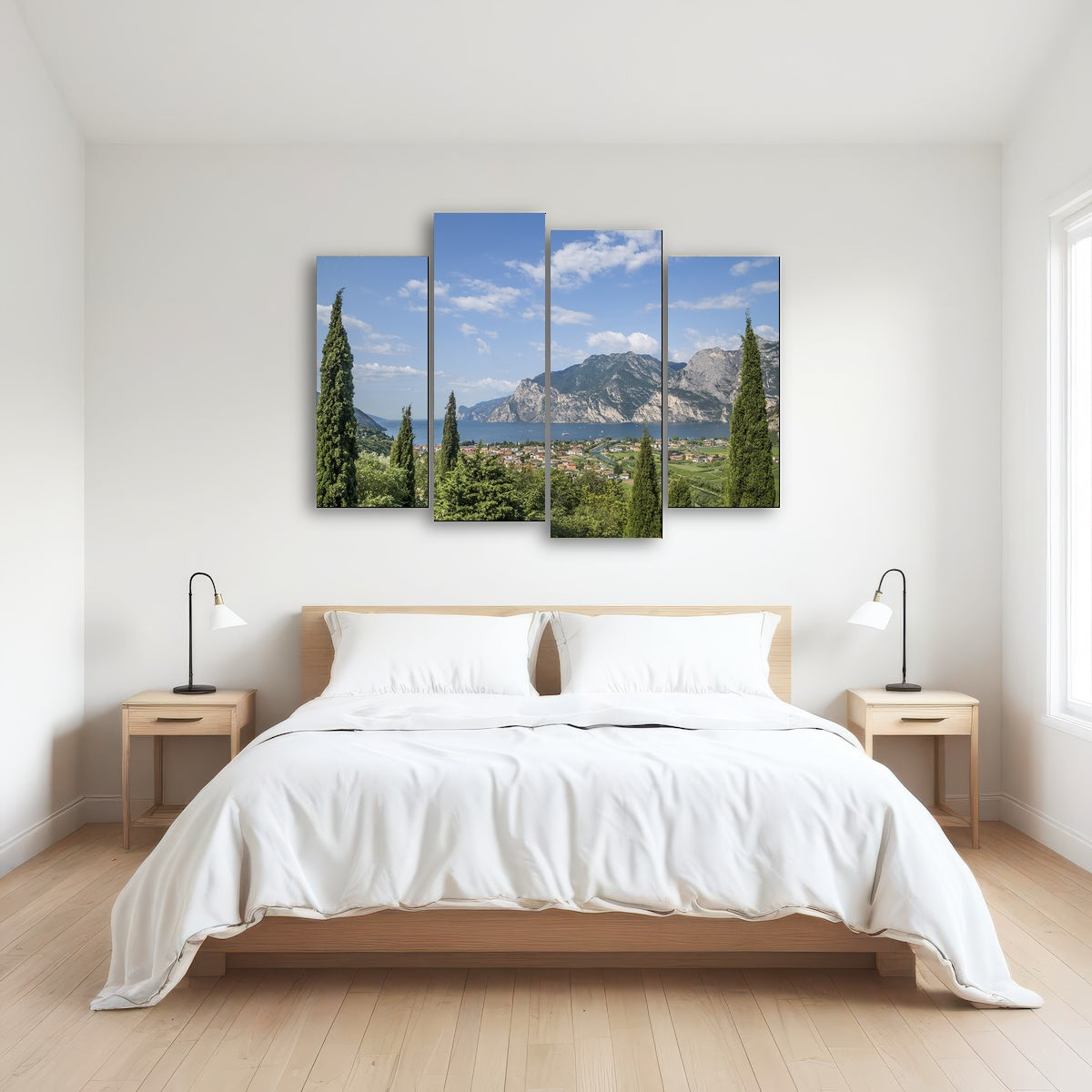 AUTO-MOCKUP ROOM | View to Lake Garda