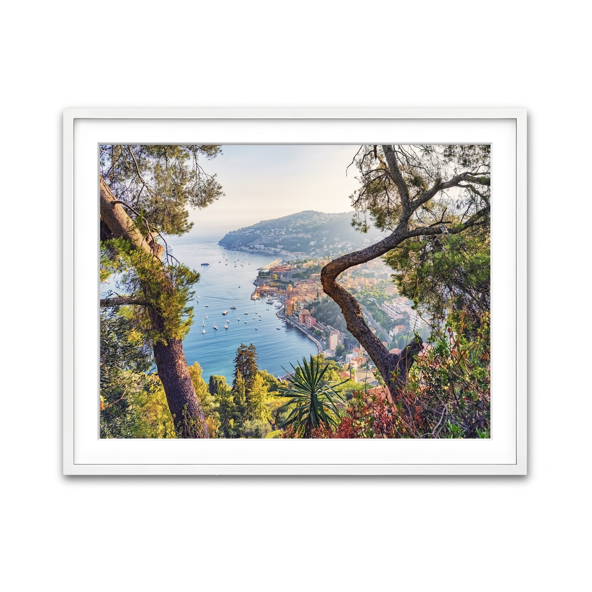 Framed Print 4x3 White