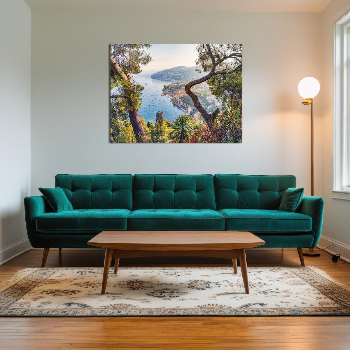 AUTO-MOCKUP ROOM | Villefranche Coastline