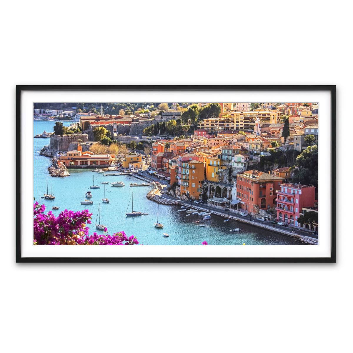 Framed Print 2x1 Black