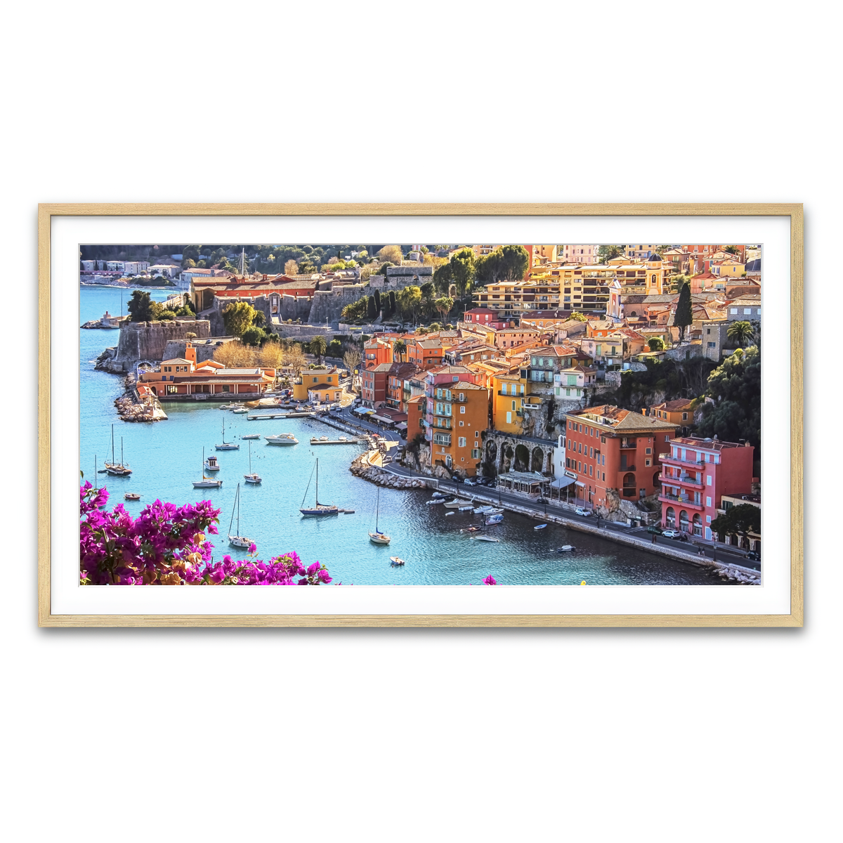 Framed Print 2x1 Natural
