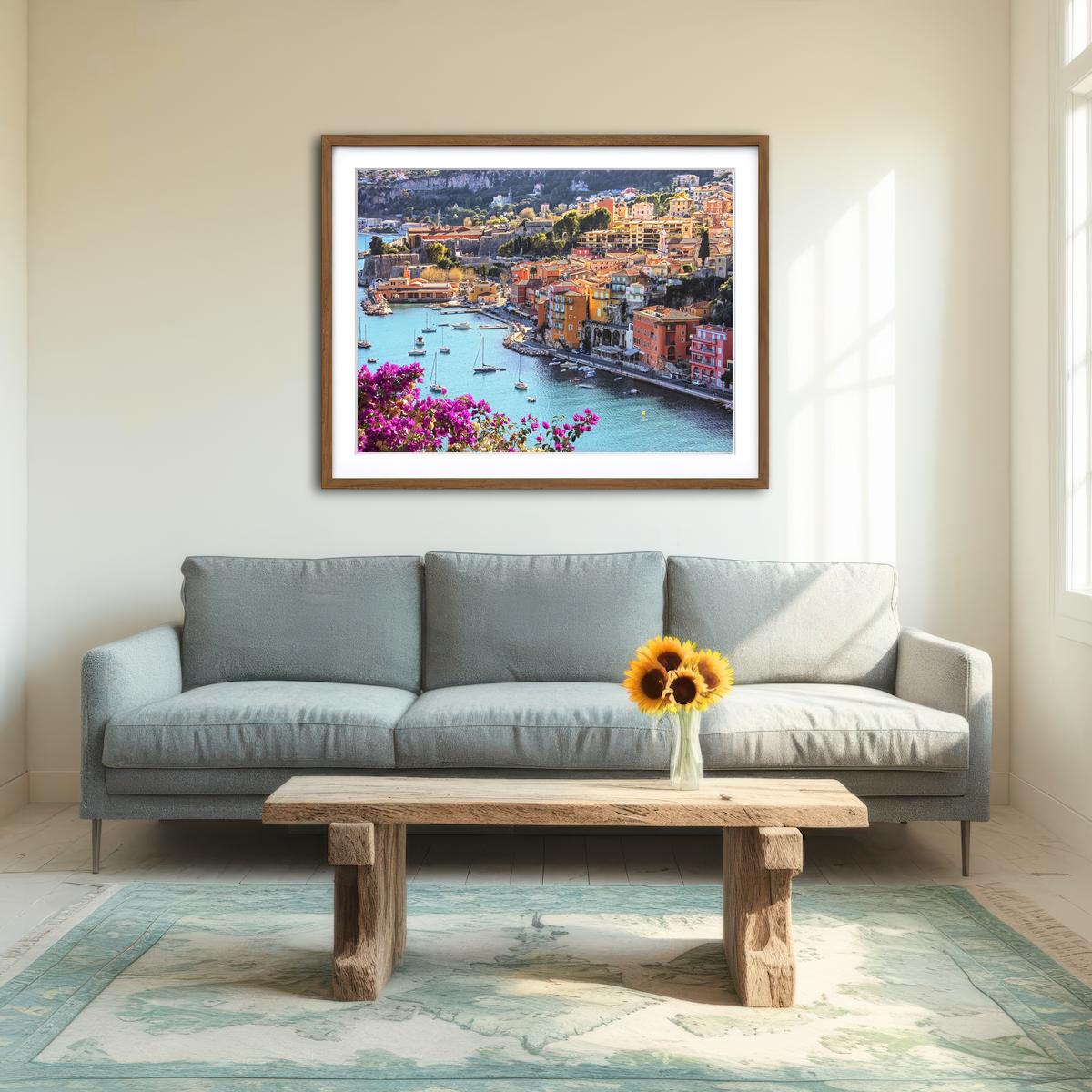 AUTO-MOCKUP ROOM | Villefranche Wall Art