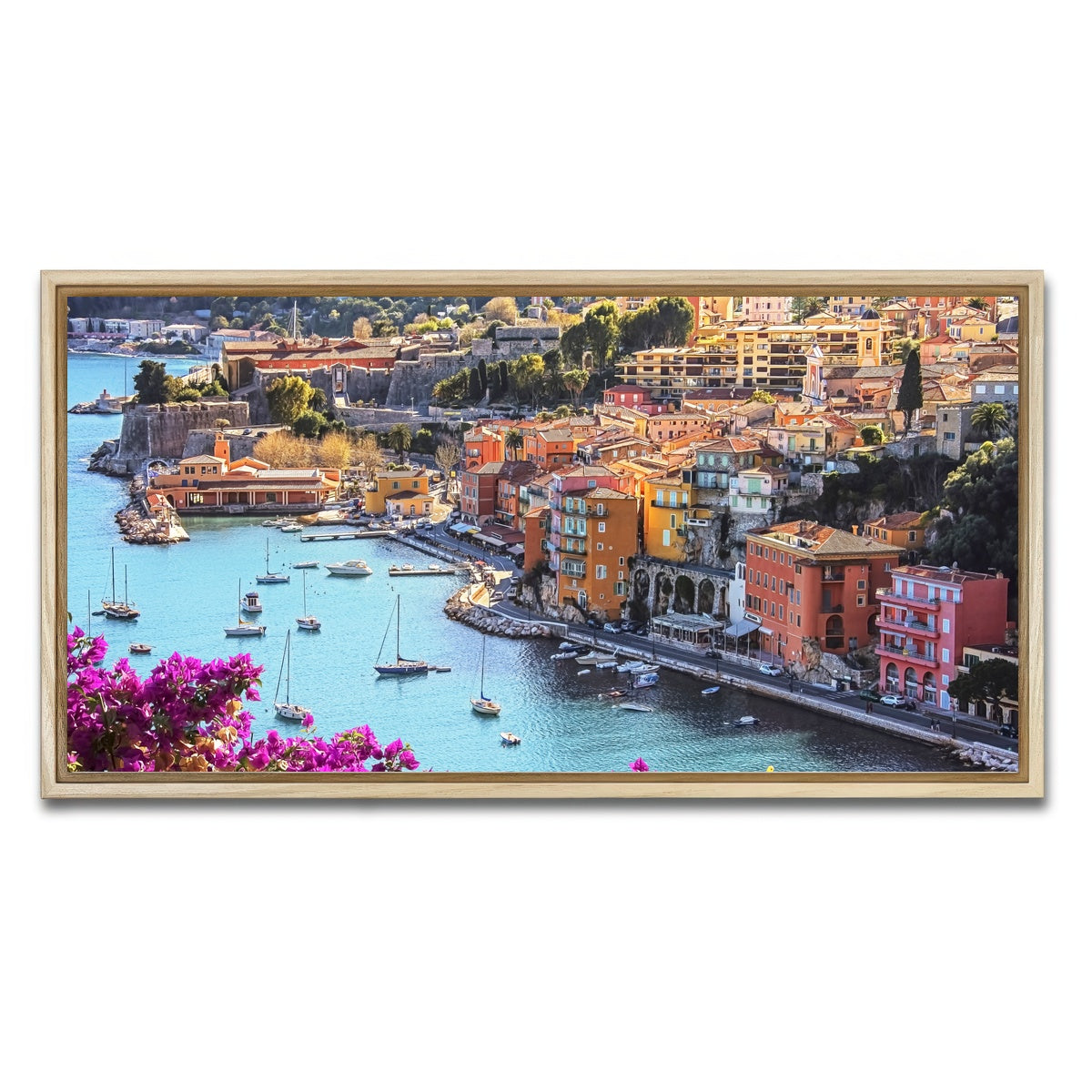 AUTO-MOCKUP WHITE | Villefranche | 1 Piece | Natural Framed Canvas | group=2x1