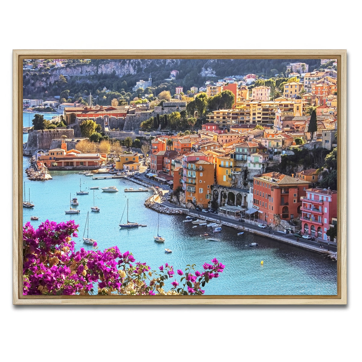 AUTO-MOCKUP WHITE | Villefranche | 1 Piece | Natural Framed Canvas | group=4x3
