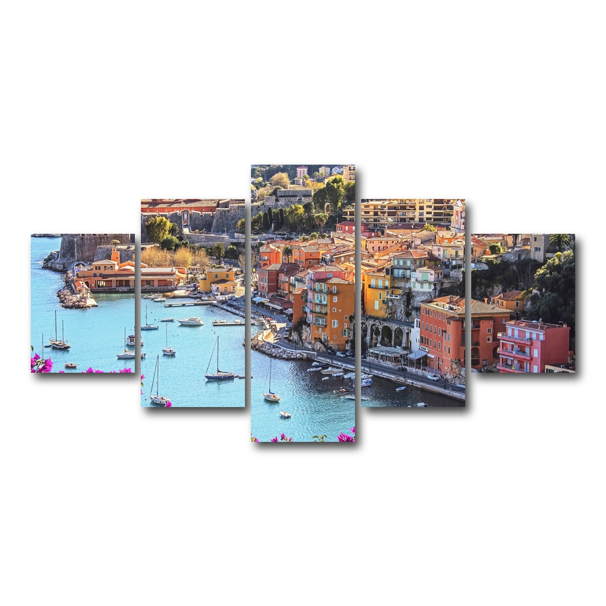 AUTO-MOCKUP WHITE | Villefranche | 5 Piece | Gallery Wrap Canvas | group=5_short