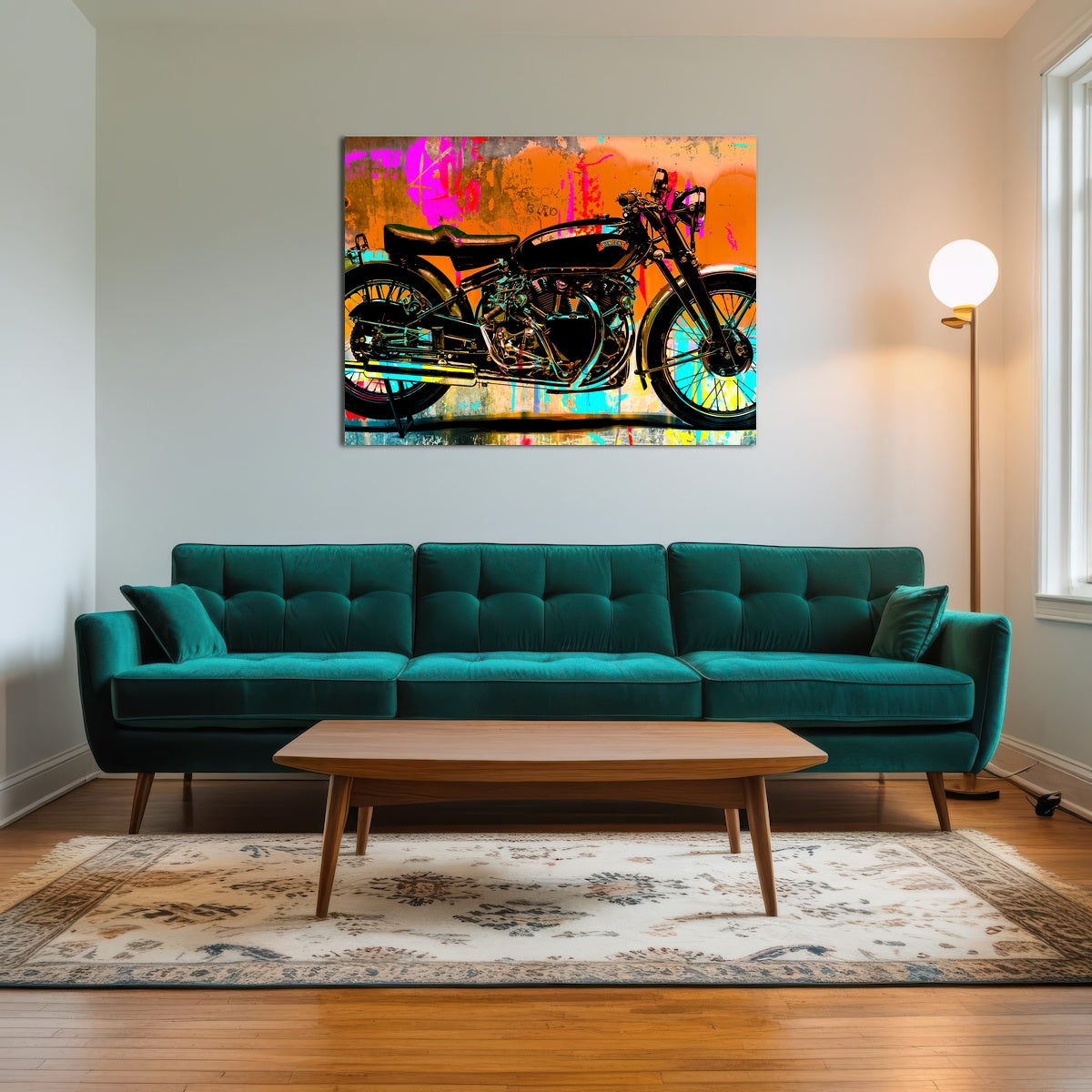 AUTO-MOCKUP ROOM | Vincent Black Shadow