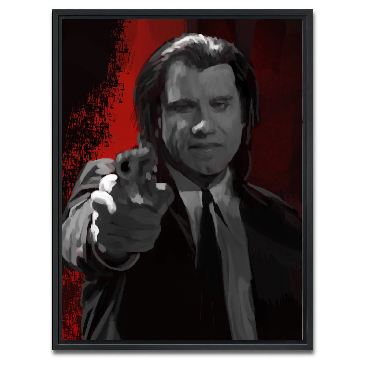 AUTO-MOCKUP WHITE | Vincent Sees Red | 1 Piece | Black Framed Canvas | group=3x4