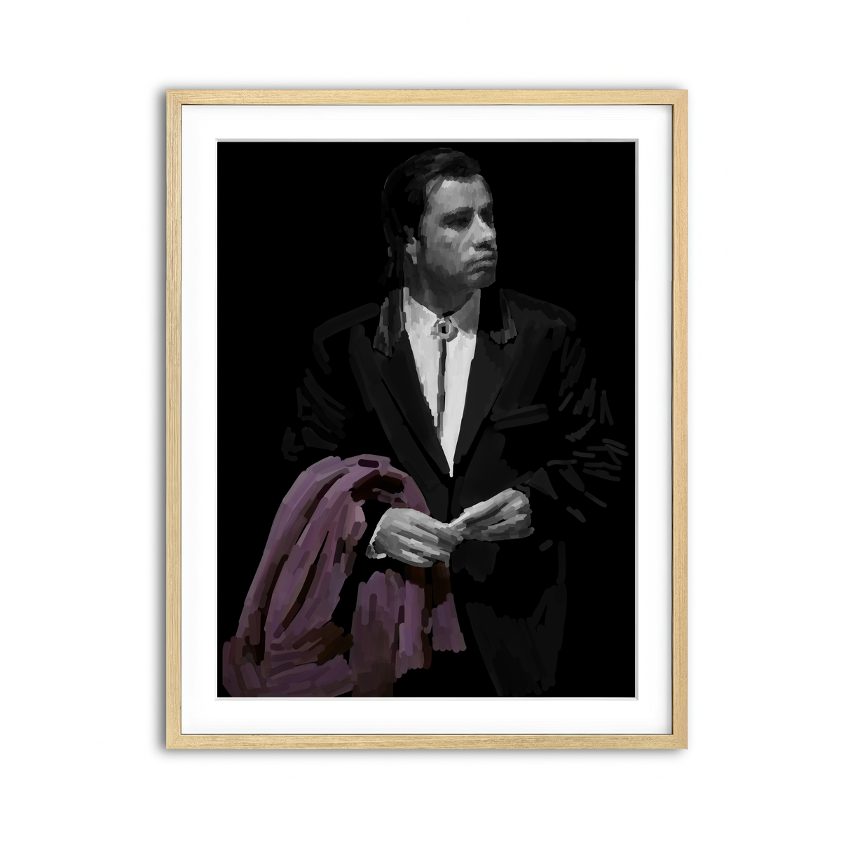 Framed Print 3x4 Natural