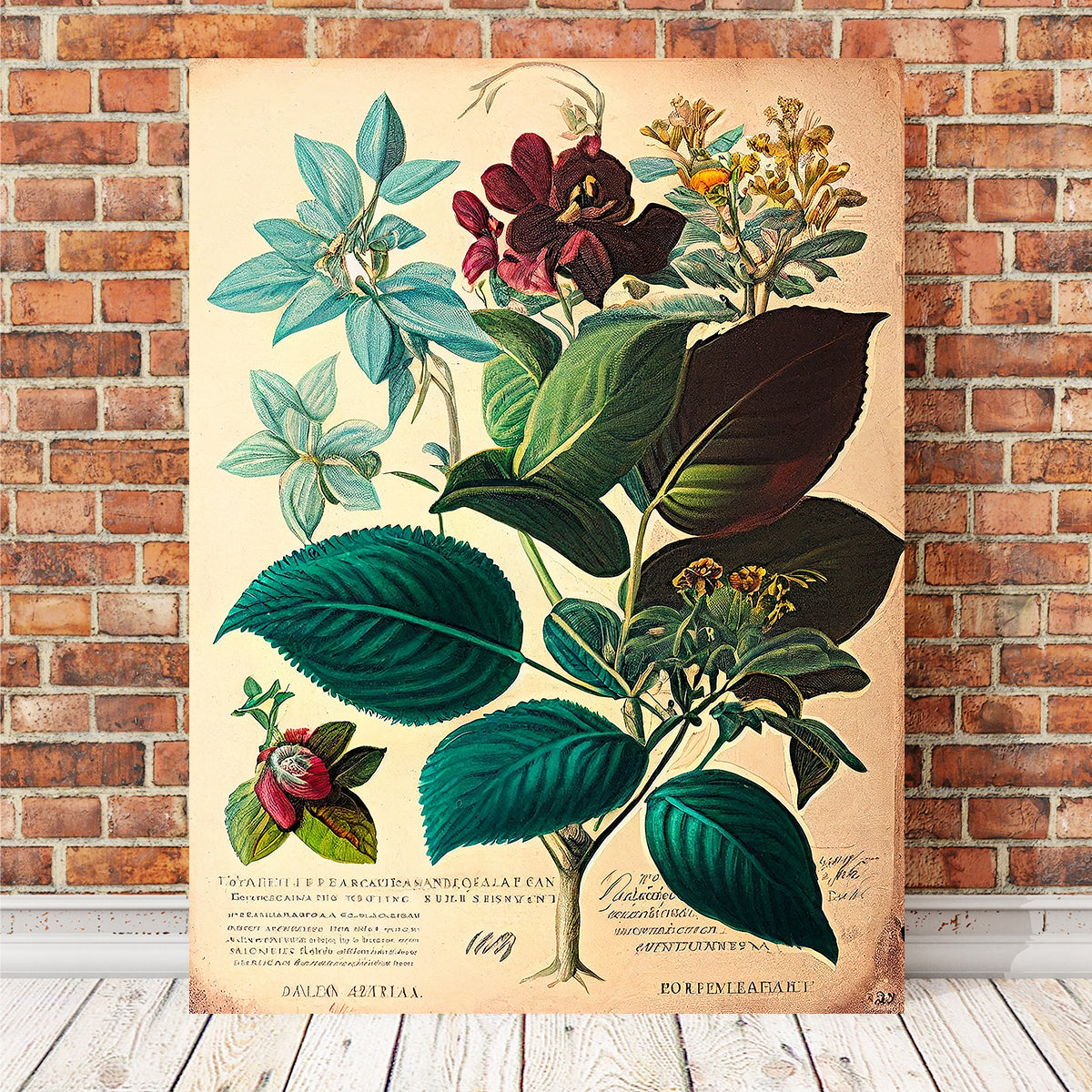 Vintage Botanical Print Series 1