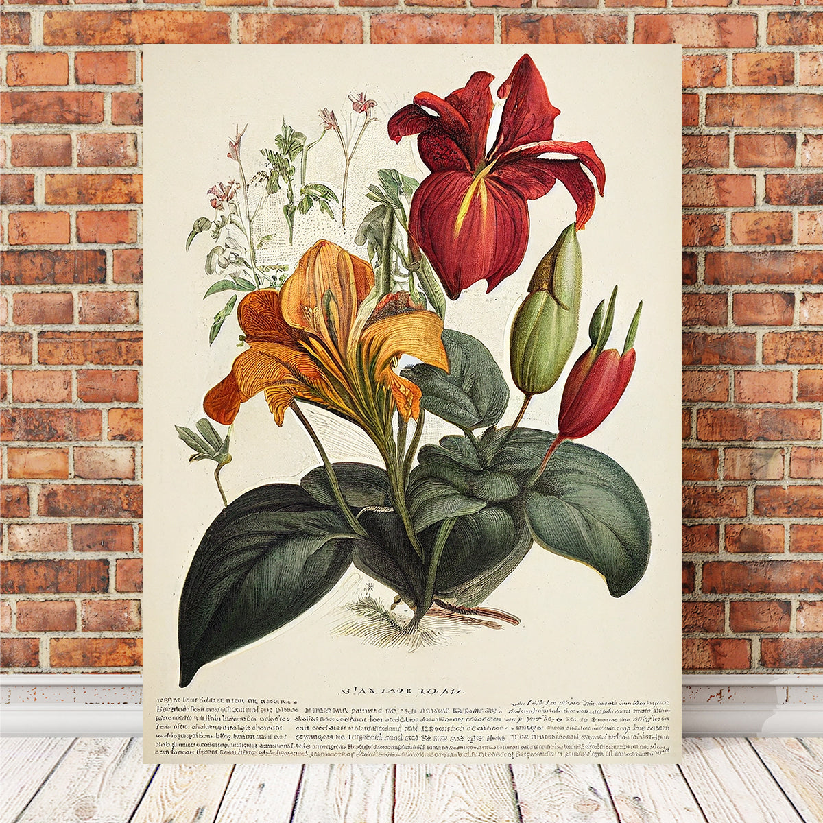 Vintage Botanical Print Series 4