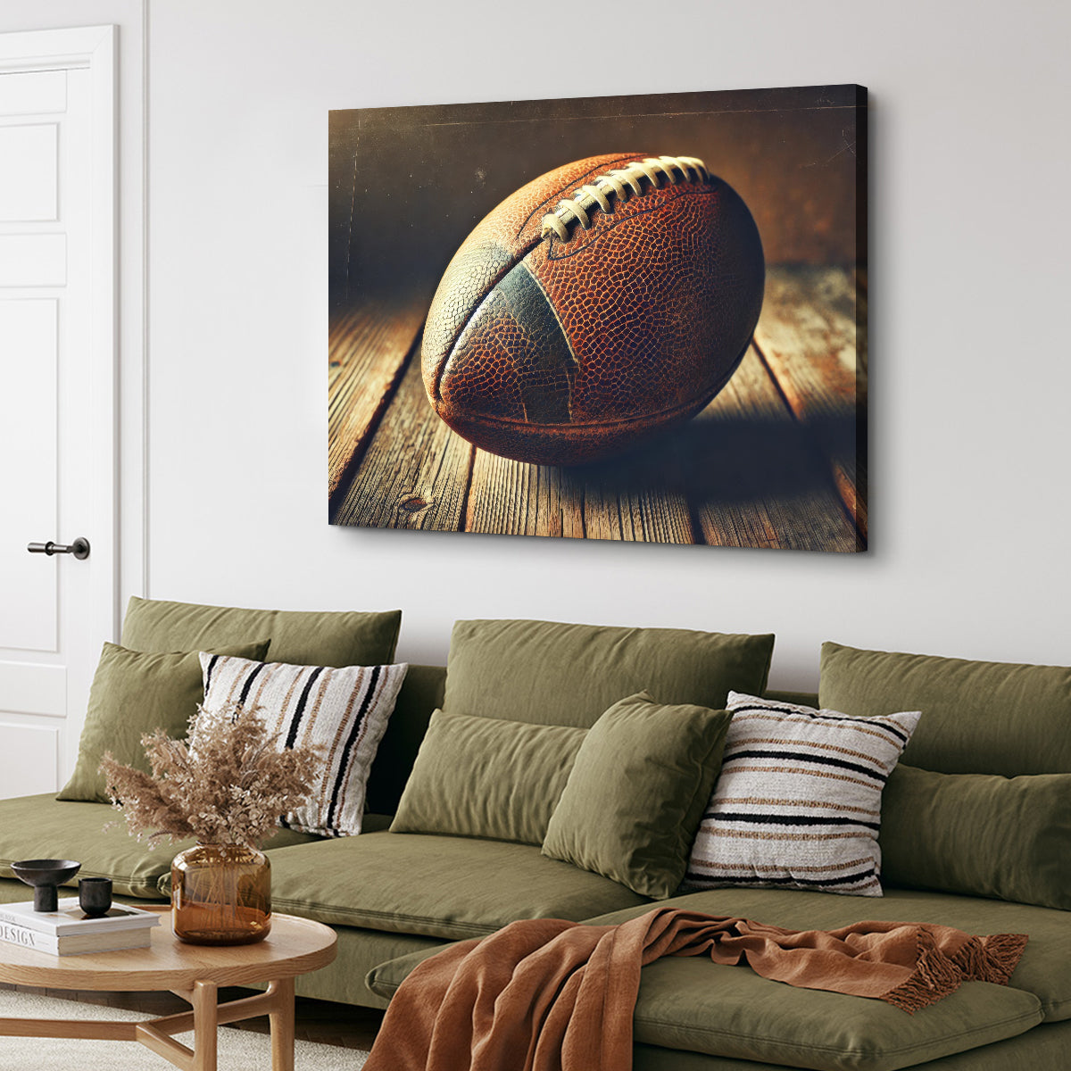 Vintage Football Wall Art