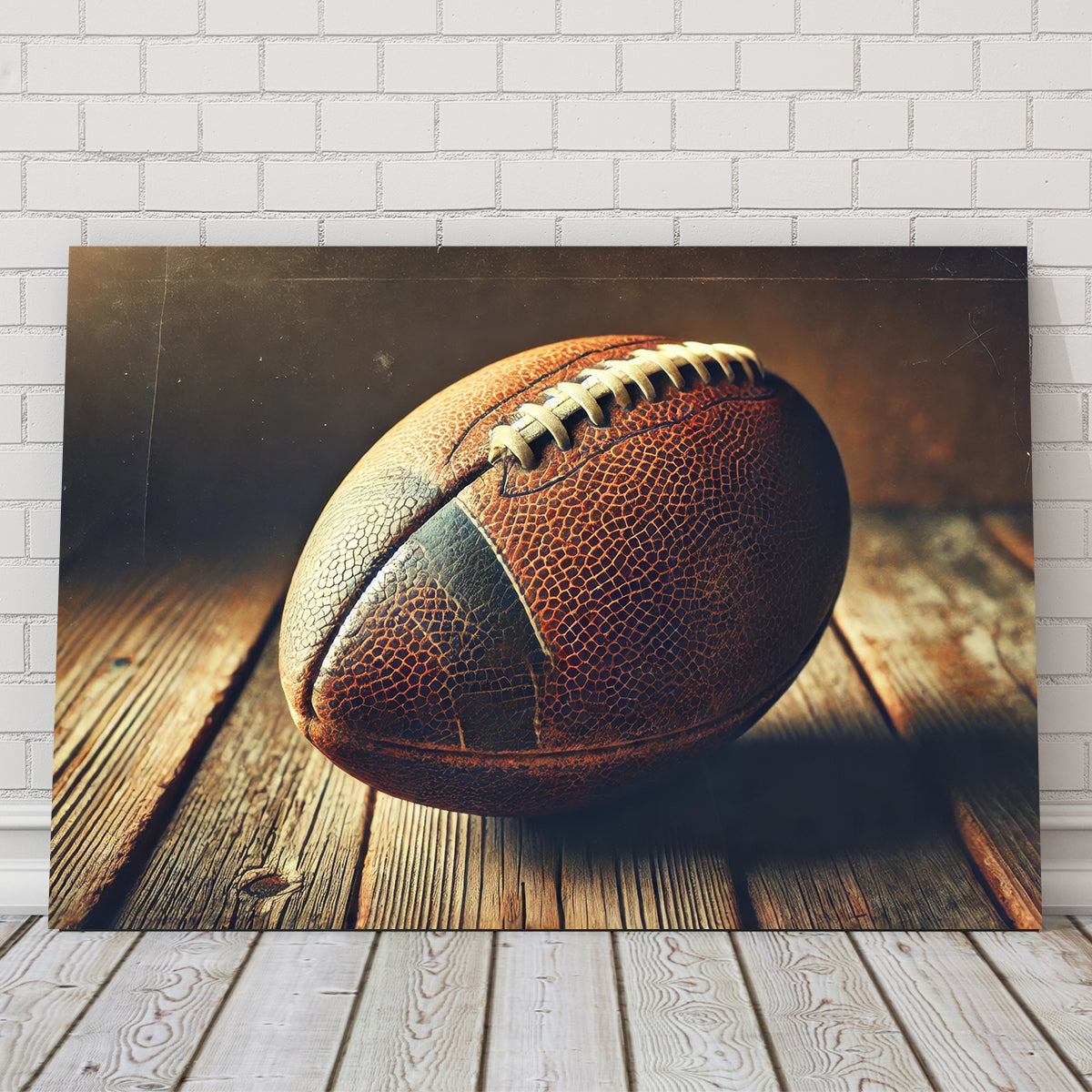 Vintage Football Wall Art