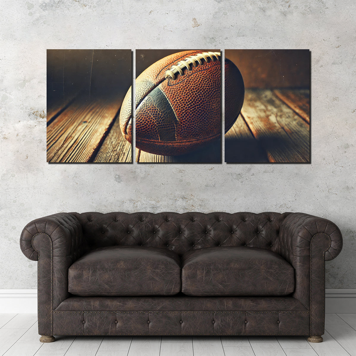 Vintage Football Wall Art