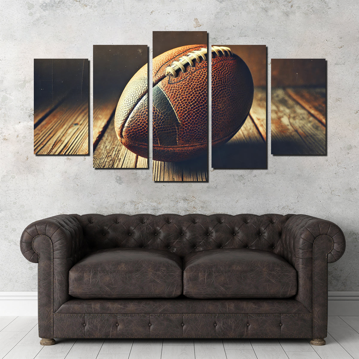 Vintage Football Wall Art