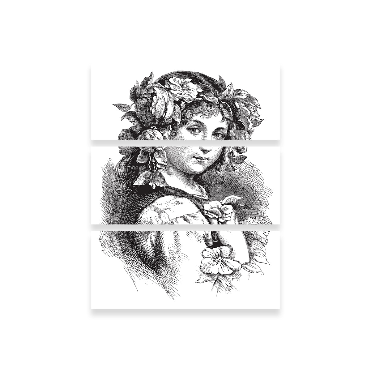 Vintage Girl Wall Art