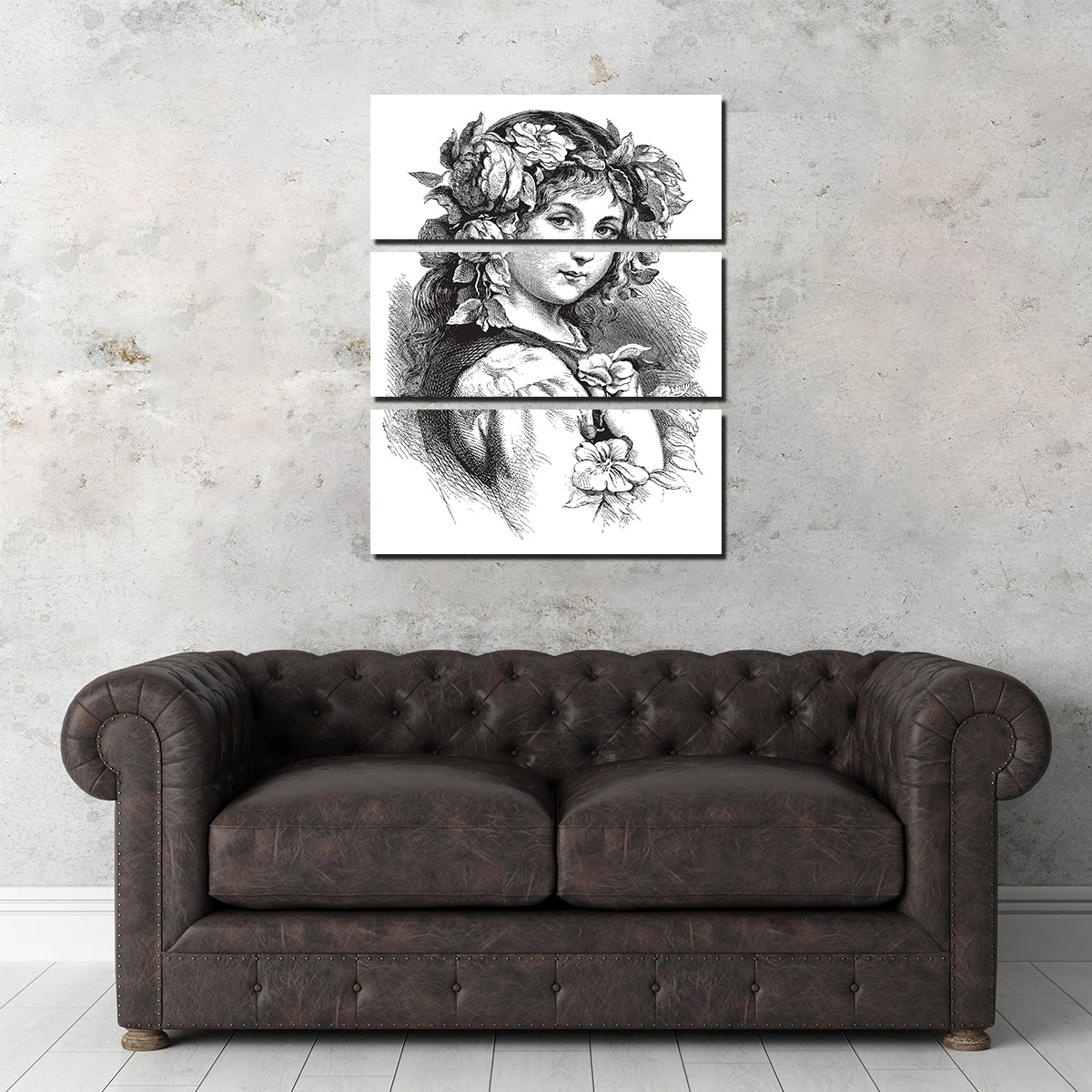Vintage Girl Wall Art