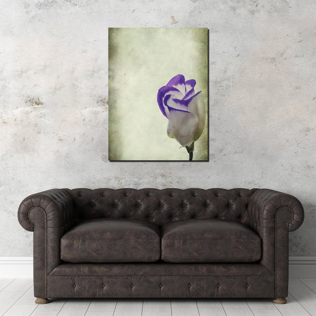 Vintage Lisianthus Wall Art
