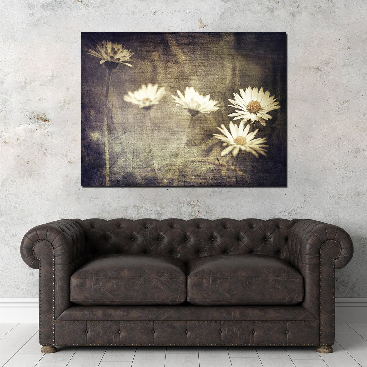 Vintage Meadow Flowers Wall Art