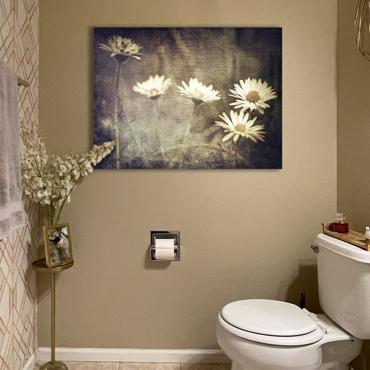 Vintage Meadow Flowers Wall Art