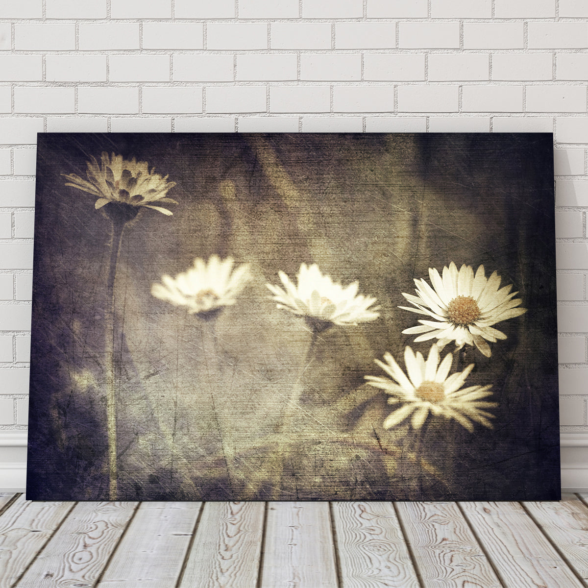 Vintage Meadow Flowers Wall Art