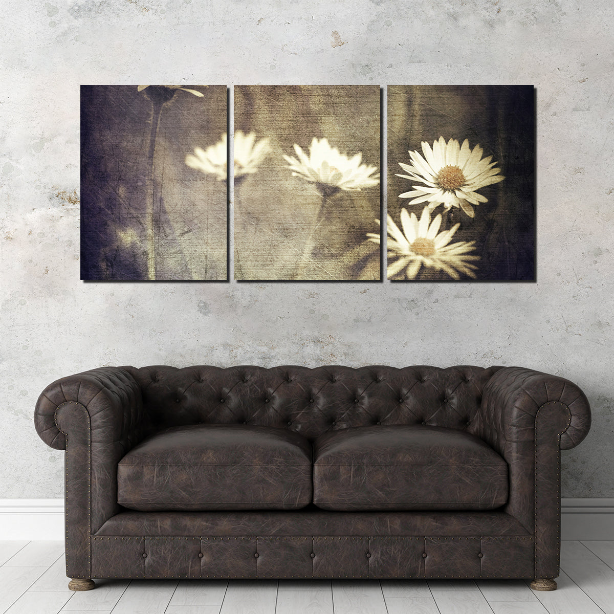 Vintage Meadow Flowers Wall Art