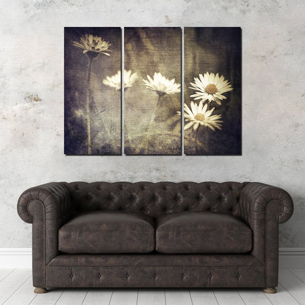 Vintage Meadow Flowers Wall Art