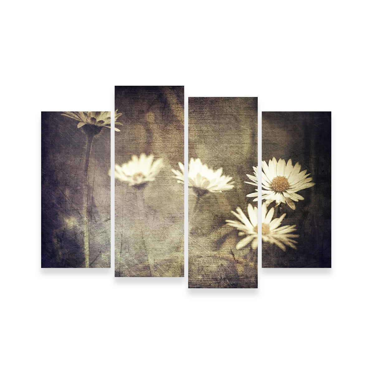 Vintage Meadow Flowers Wall Art