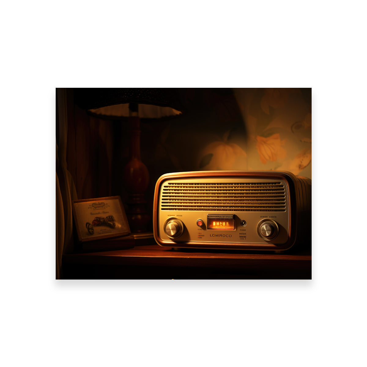Vintage Radio Wall Art