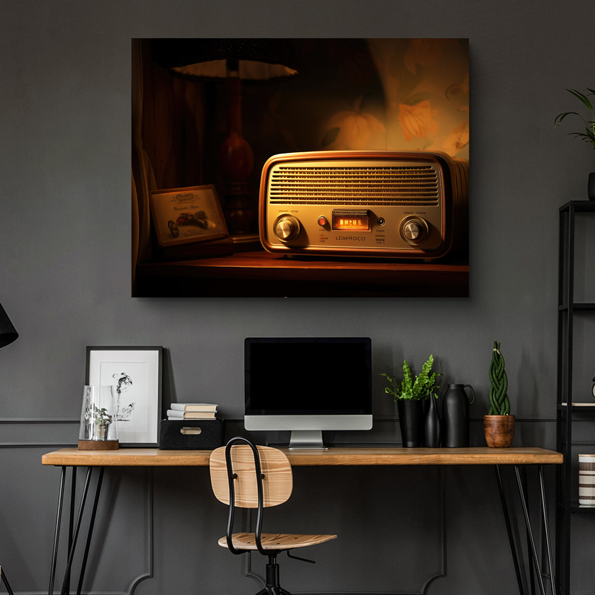 Vintage Radio Wall Art
