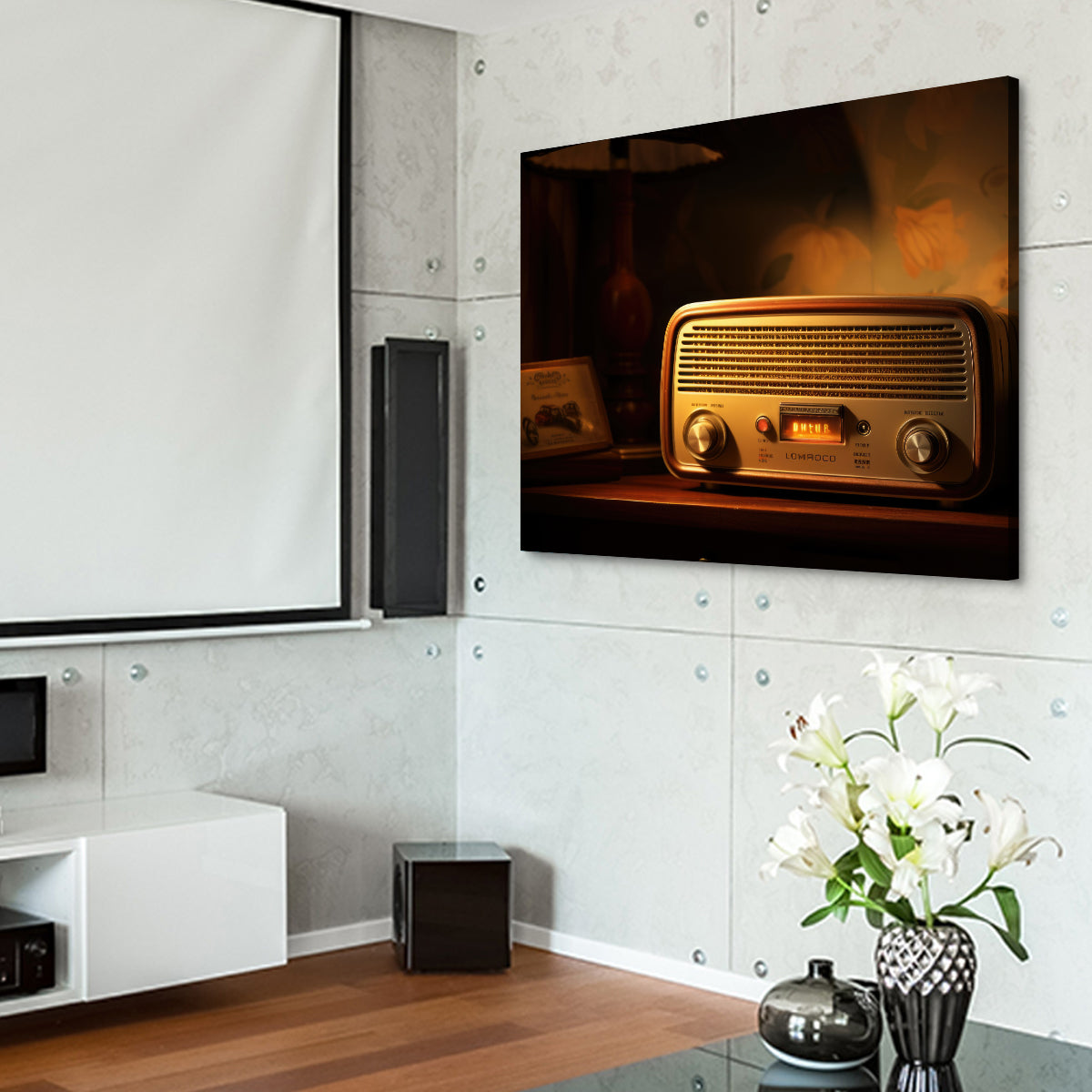 Vintage Radio Wall Art