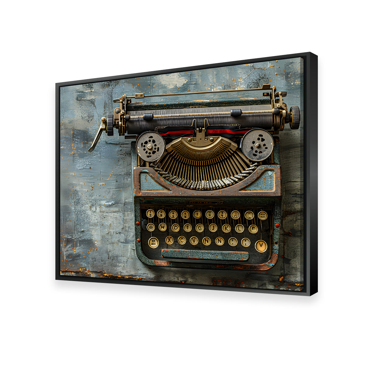 Vintage Typewriter Wall Art