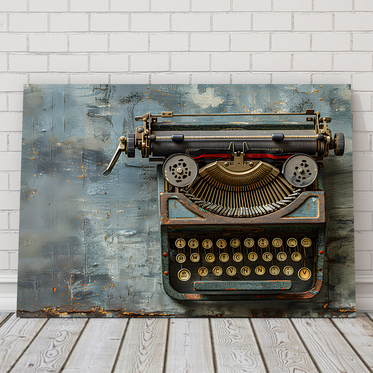 Vintage Typewriter Wall Art