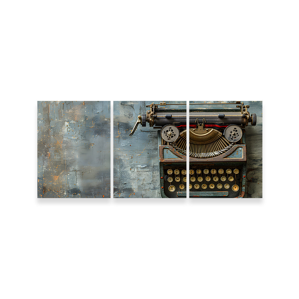 Vintage Typewriter Wall Art