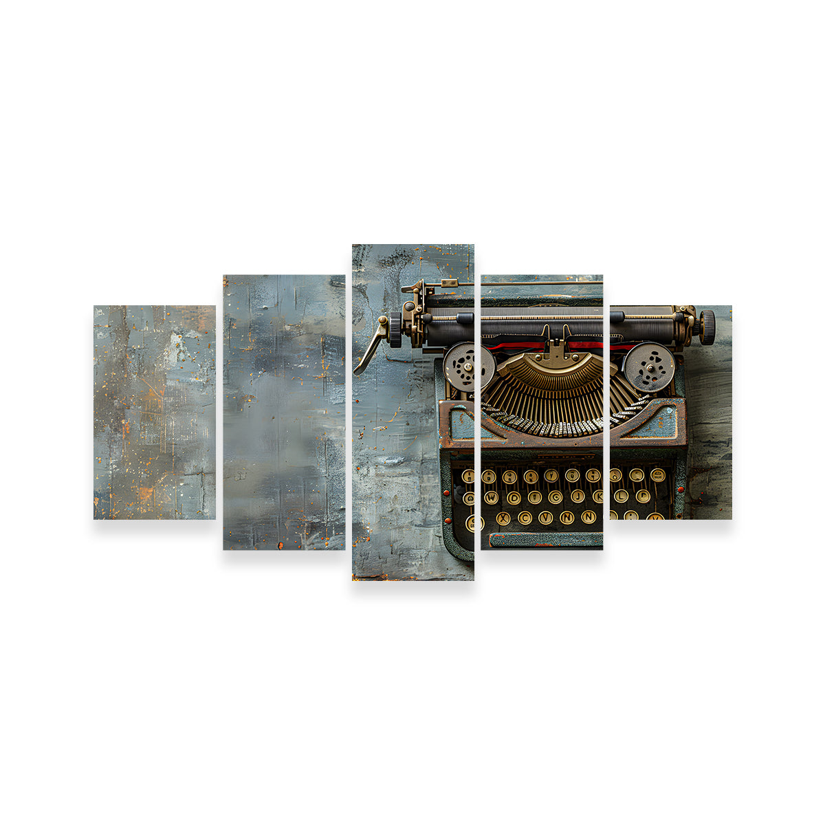 Vintage Typewriter Wall Art