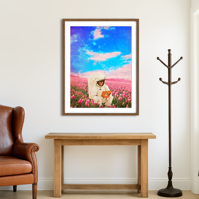 AUTO-MOCKUP ROOM | Vintage Astro Wall Art