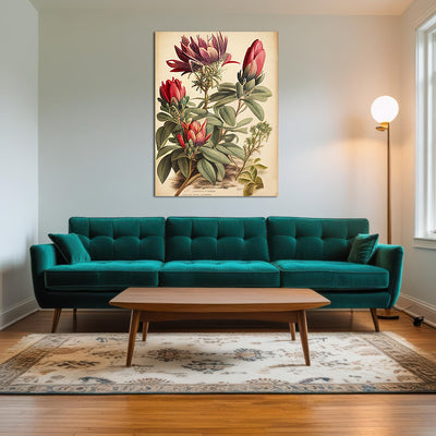 AUTO-MOCKUP ROOM | Vintage Botanical Print Series 10
