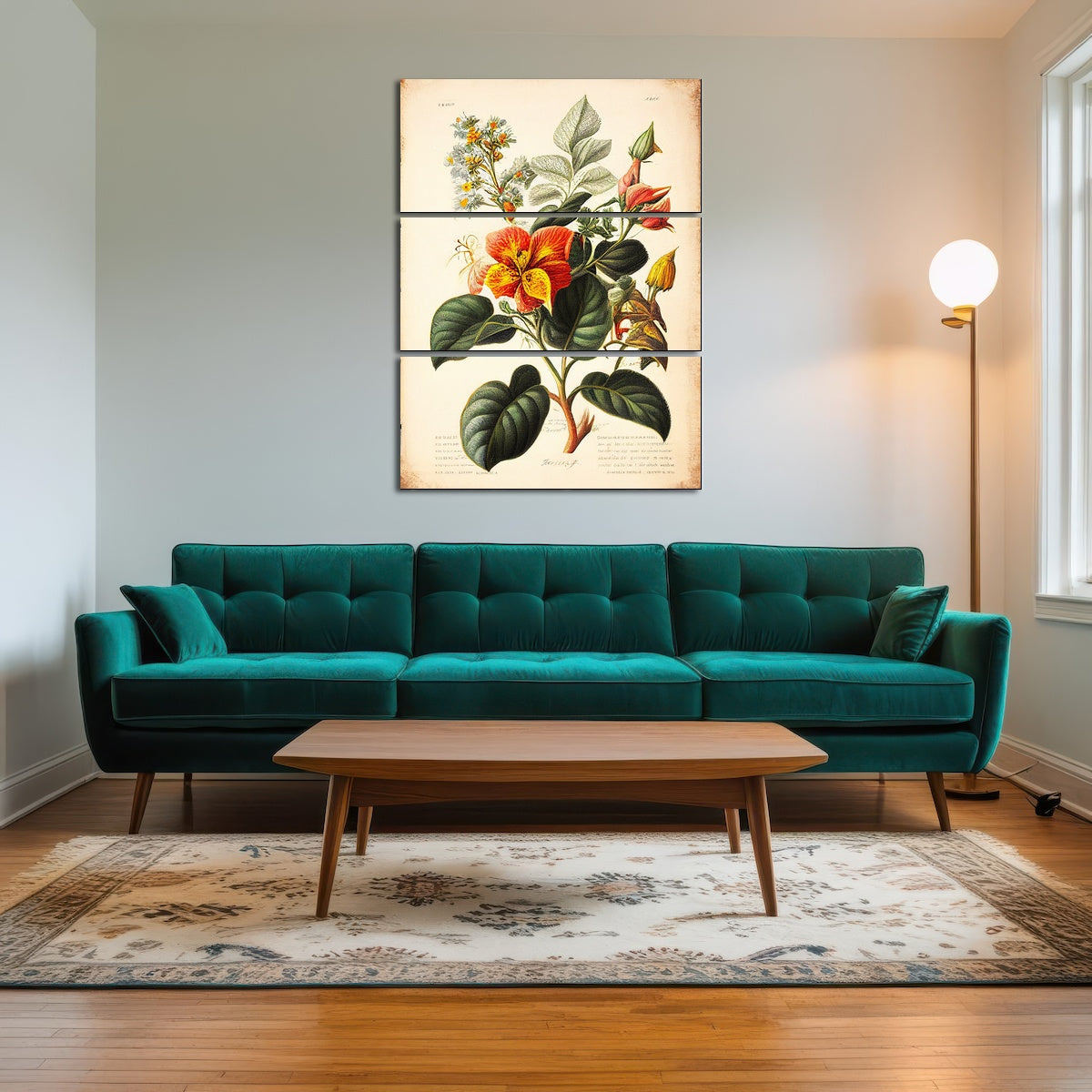AUTO-MOCKUP ROOM | Vintage Botanical Print Series 2
