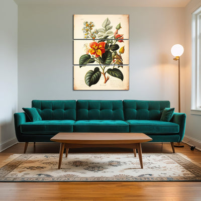 AUTO-MOCKUP ROOM | Vintage Botanical Print Series 2