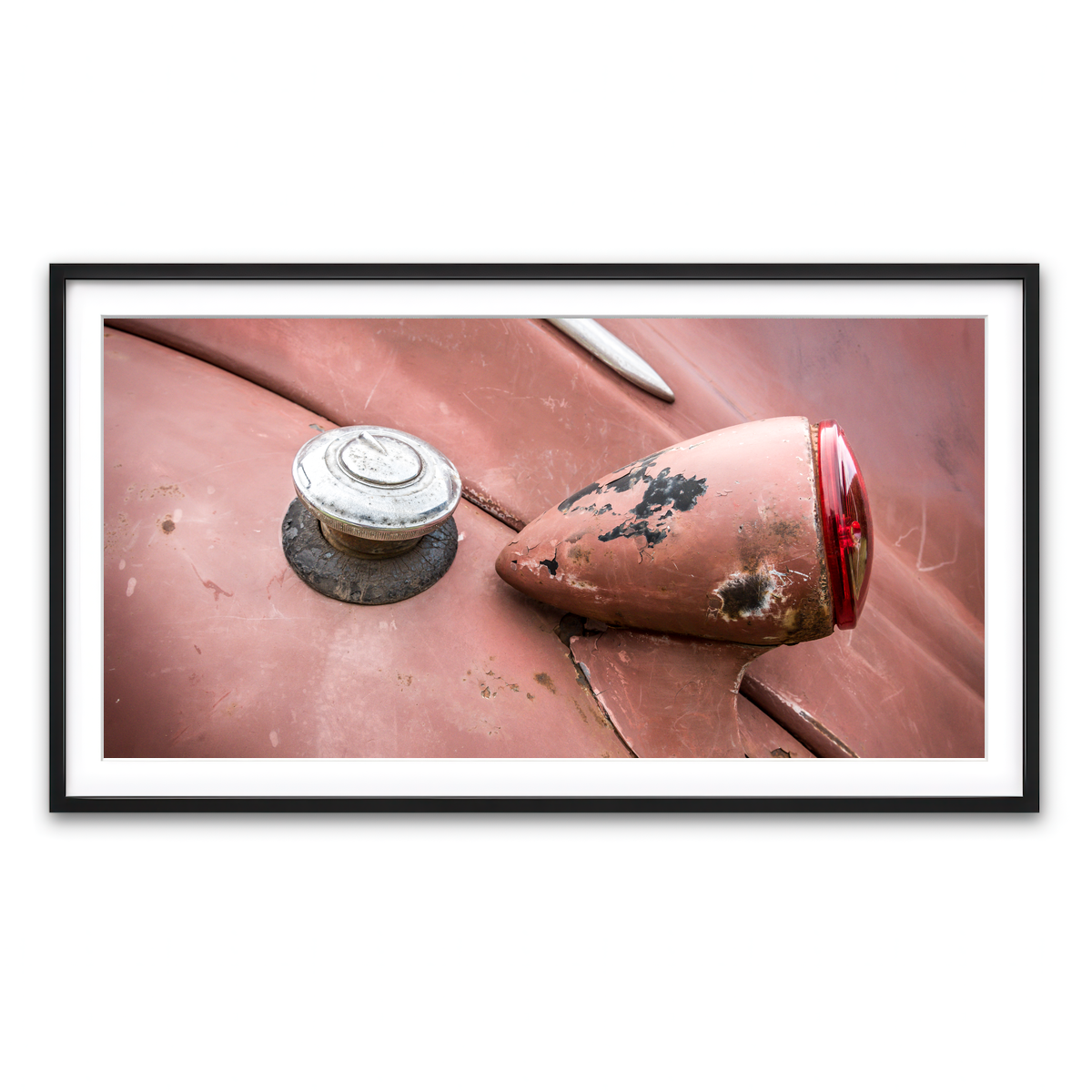 Framed Print 2x1 Black