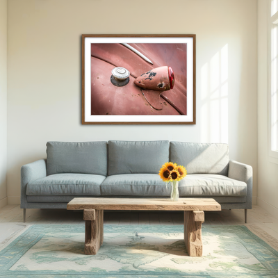 AUTO-MOCKUP ROOM | Vintage Dodge Wall Art