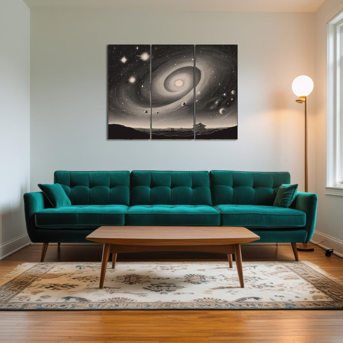 AUTO-MOCKUP ROOM | Vintage Galxy Art