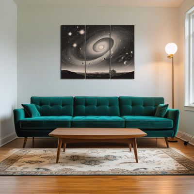 AUTO-MOCKUP ROOM | Vintage Galxy Art