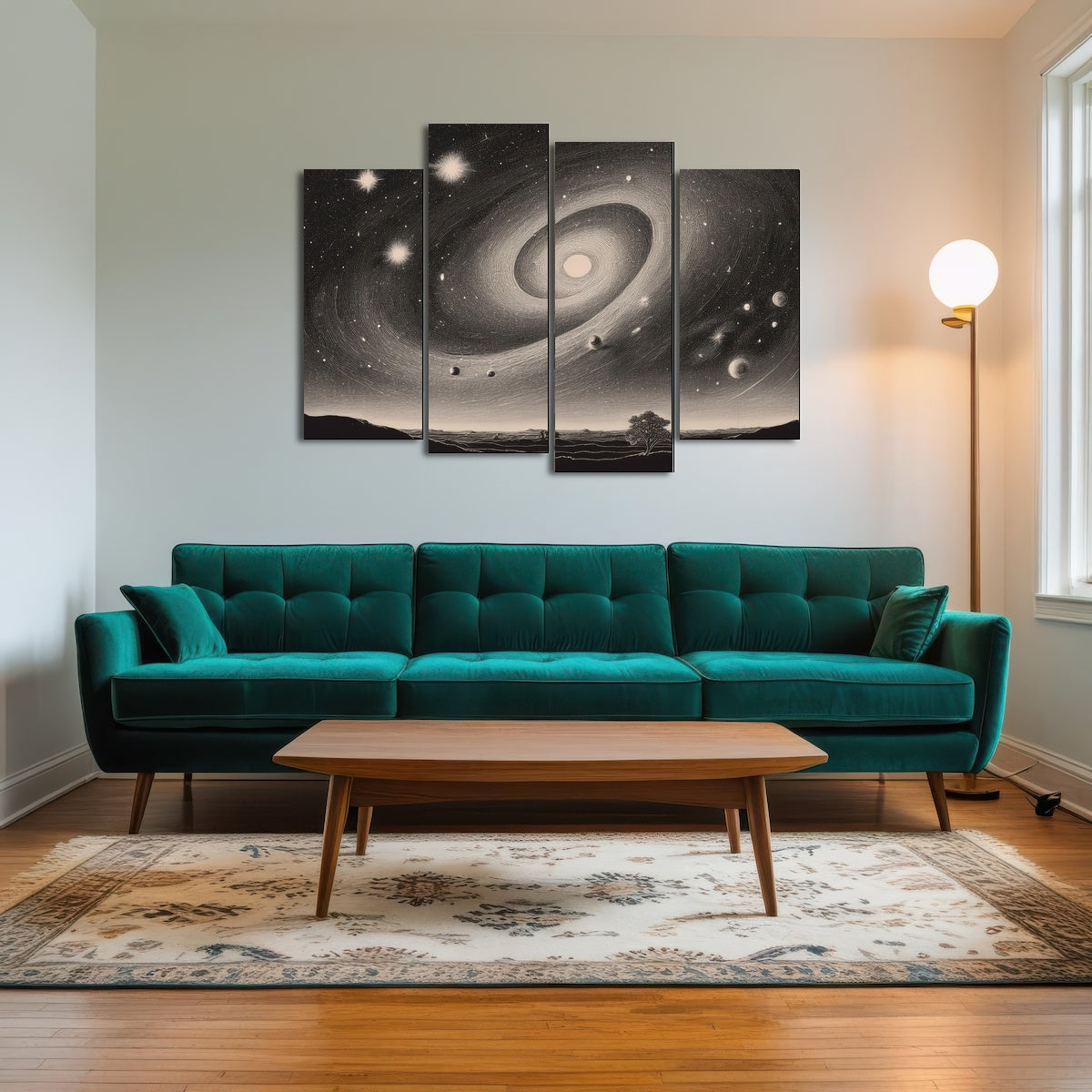 AUTO-MOCKUP ROOM | Vintage Galxy Art