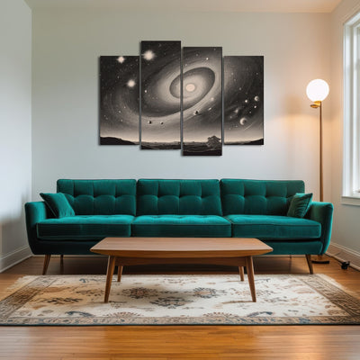 AUTO-MOCKUP ROOM | Vintage Galxy Art