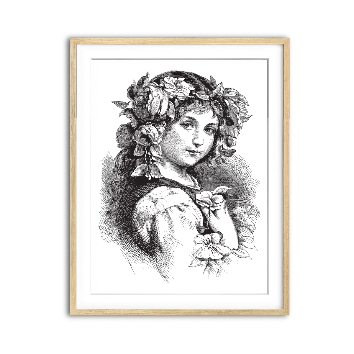 Framed Print 3x4 Natural