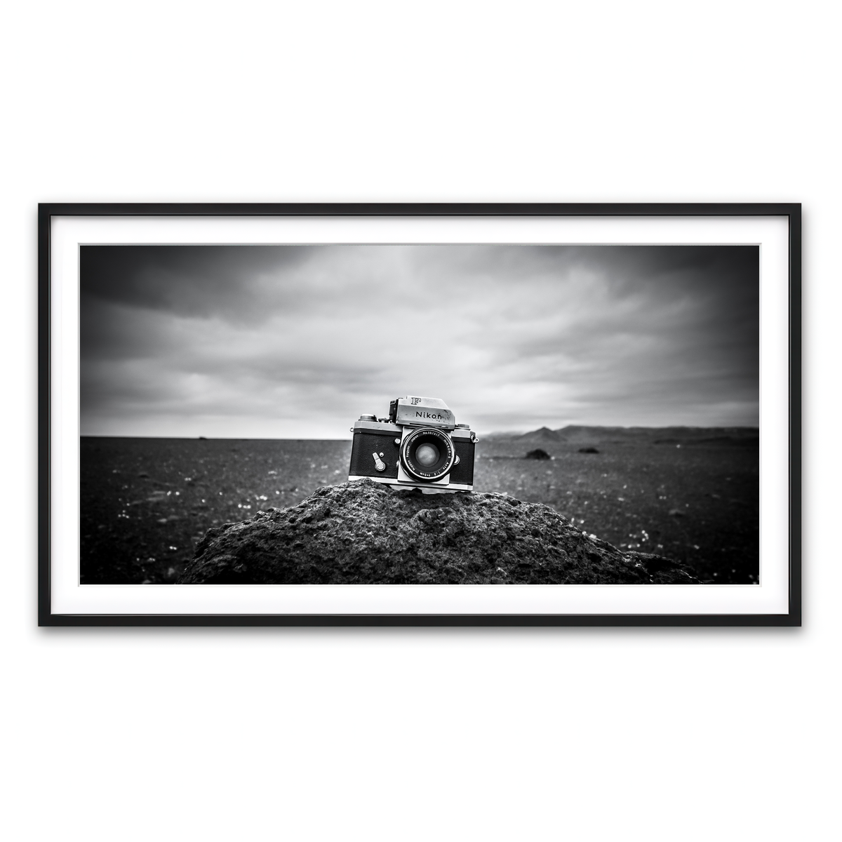 Framed Print 2x1 Black